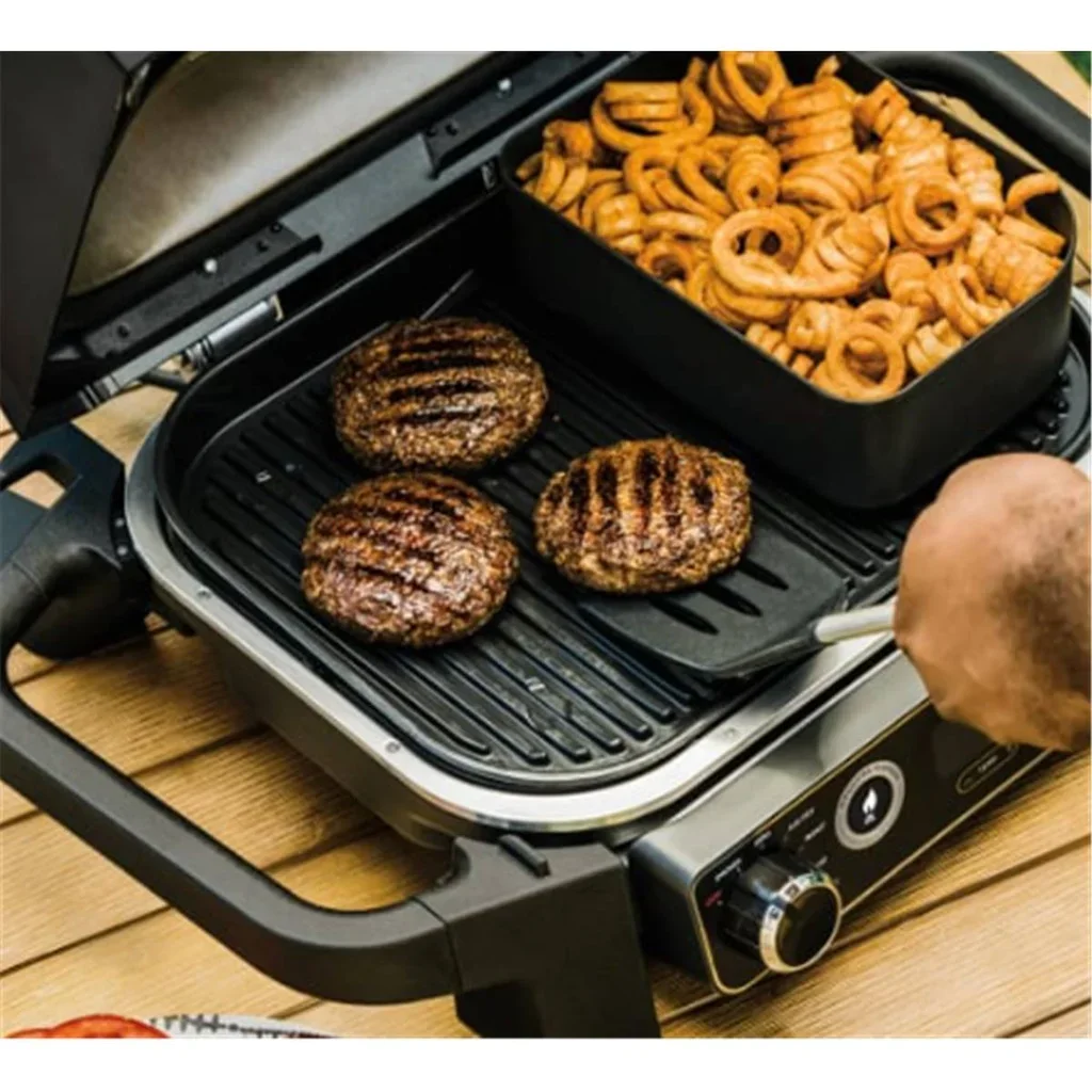 Cesta crujiente para patatas fritas barbacoa eléctrica Ninja Woodfire 23 cm