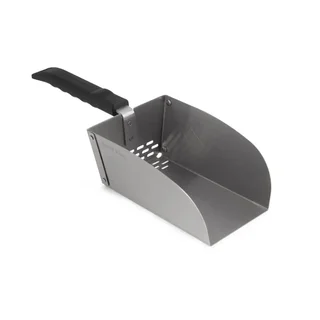 Pelle à granulés inox avec tamis et graduation 35cm - Accessoire cheminée