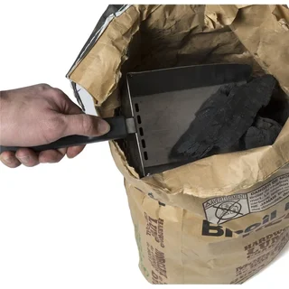 Pelle à granulés inox avec tamis et graduation 35cm - Accessoire cheminée