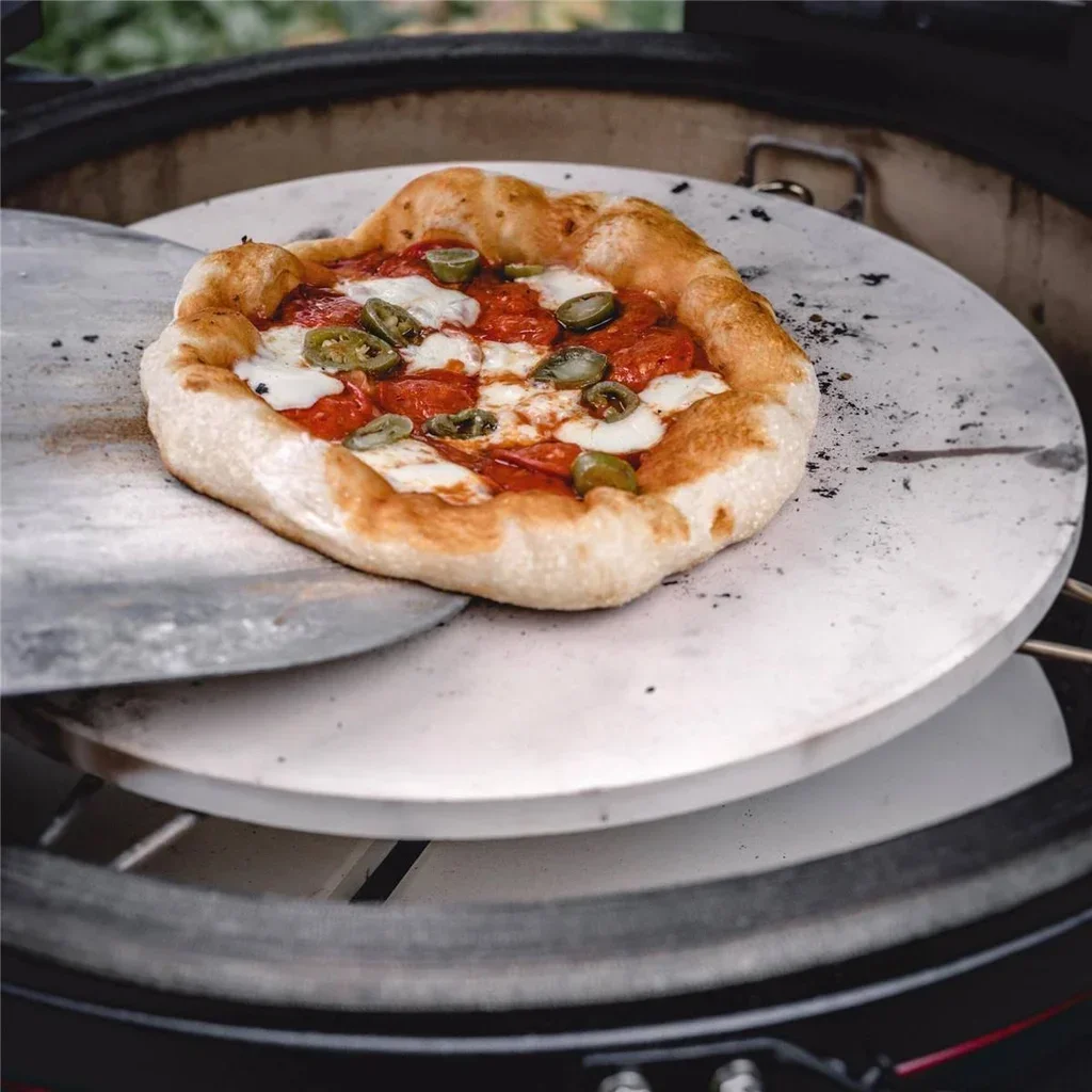 Piedra de Pizza Cerámica 50 cm para Kamado Big Joe - Accesorio Horno