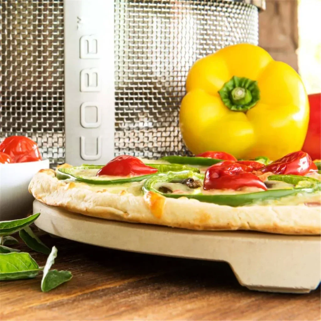 Piedra para Pizza de Cordierita Cobb Premier Air Deluxe - Corteza Crujiente