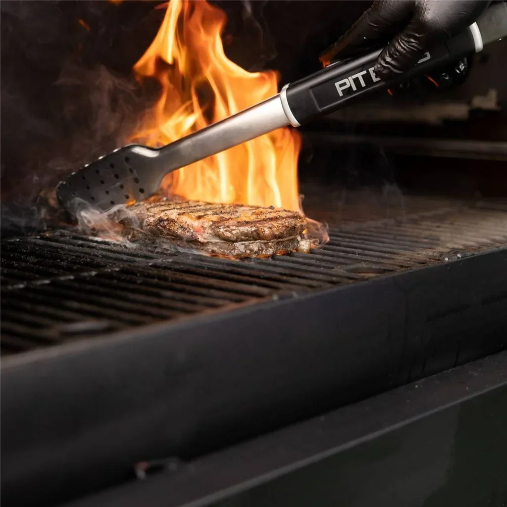 Pit Boss Profi-Edelstahl-Grillzange mit ergonomischem Griff