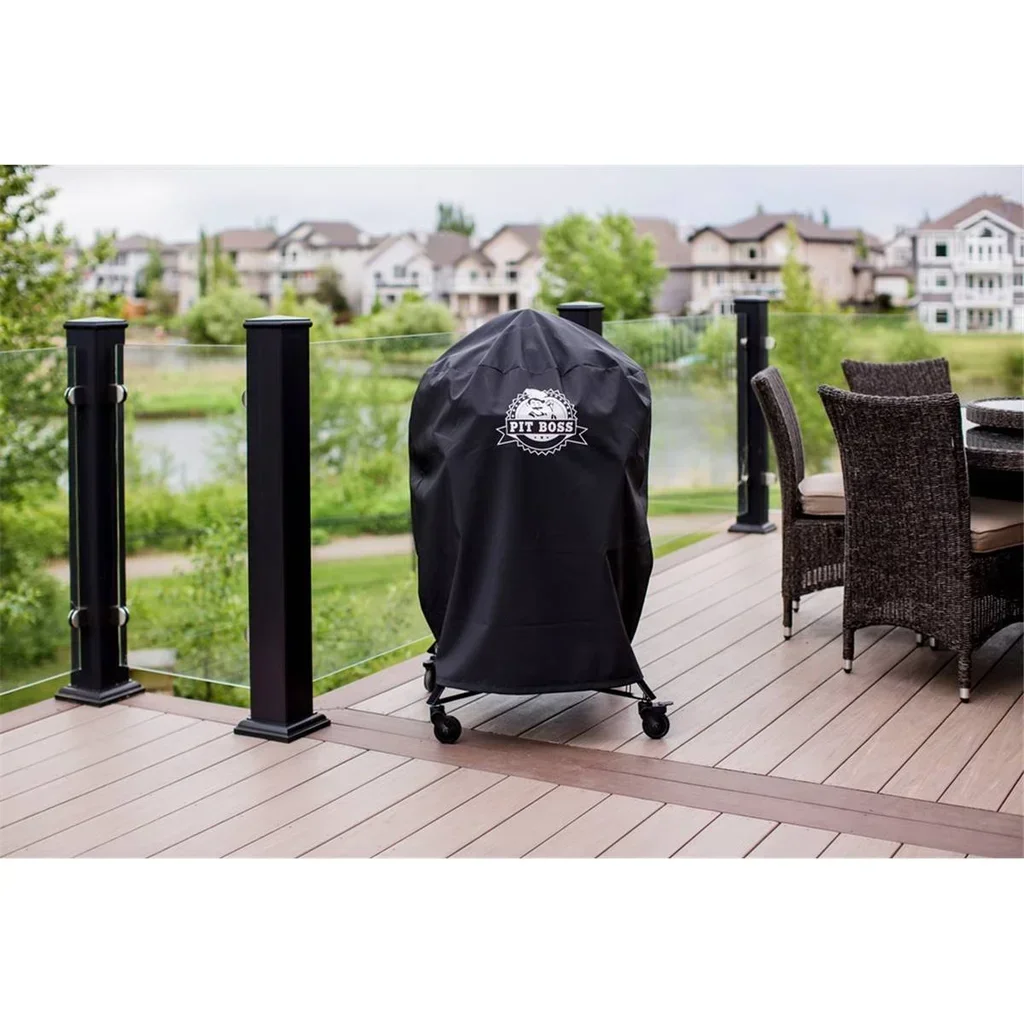 Pit Boss Kamado K24 Ceramica Nero - Barbecue Grill Affumicatore Multifunzione