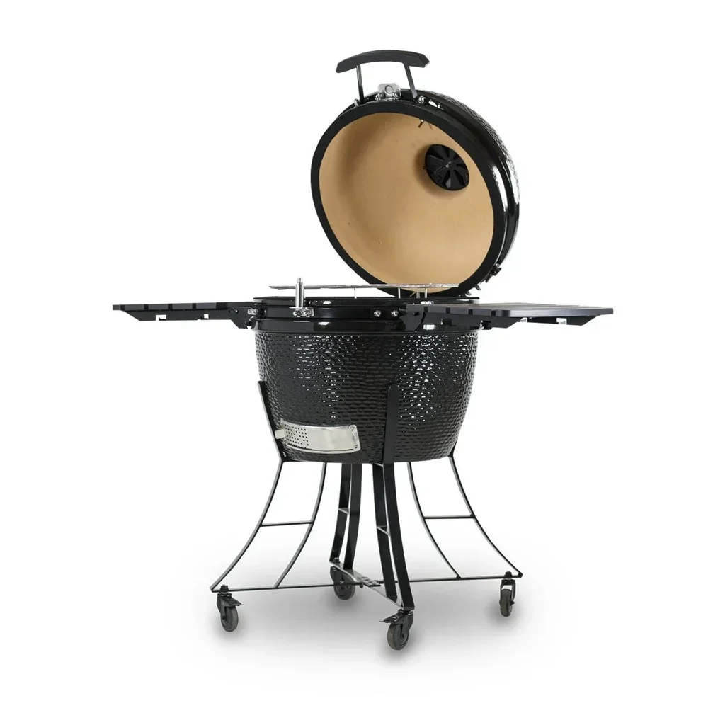 Pit Boss Kamado K24 BBQ Cerámica Negro - Parrilla Ahumador 4270cm²