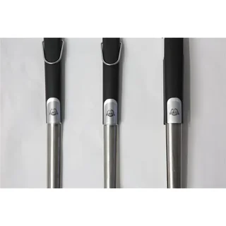 Set 3 Utensili Barbecue Pit Boss Soft Touch - Spatola Pinza Spazzola Griglia