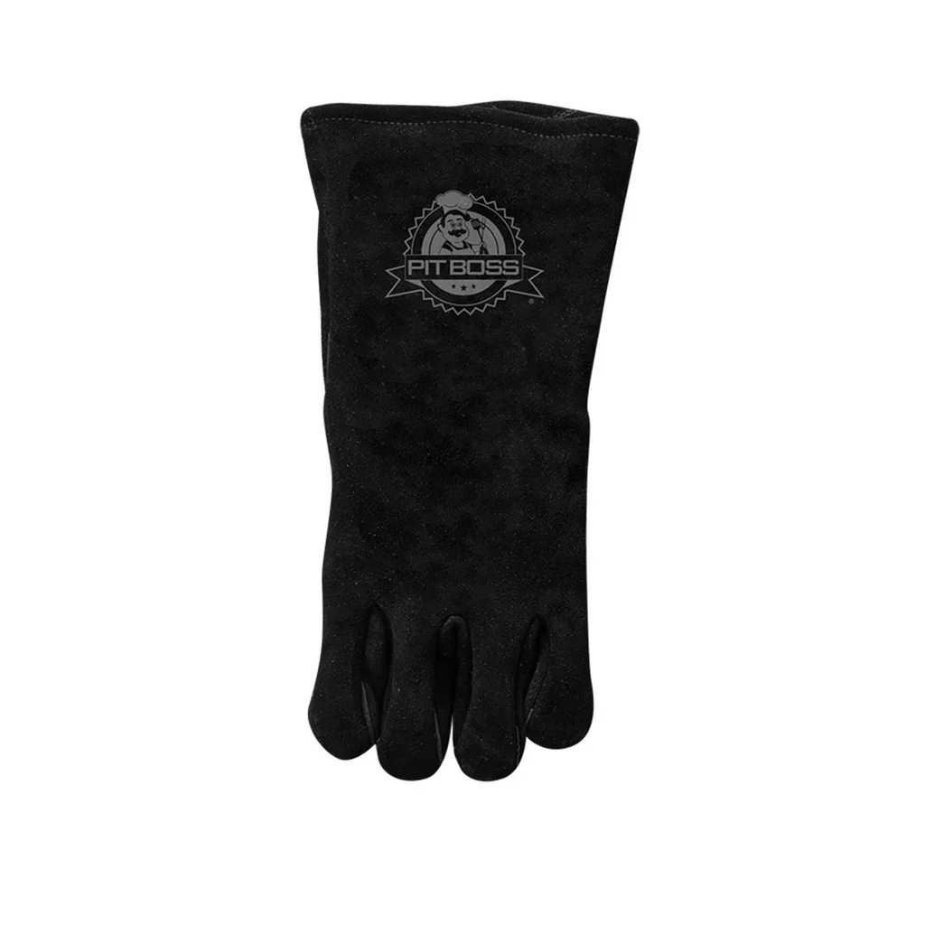 Set de 6 Accesorios para Barbacoa de Hierro Fundido Pit Boss: Sartén, Cacerola, Olla de 4L y Guantes de Cuero