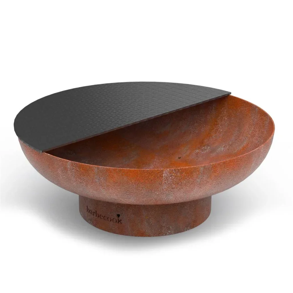 Brasero Jack 75 Barbecook Plancha Acero al Carbono Semicircular Cocina Exterior