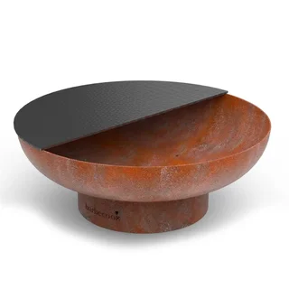 Brasero Jack 75 Barbecook Plancha Acero al Carbono Semicircular Cocina Exterior