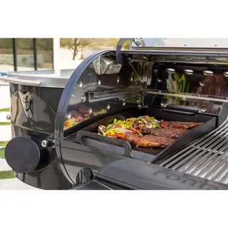 Plancha Cerámica Acero Macizo Louisiana Grills Founders 32x52 cm