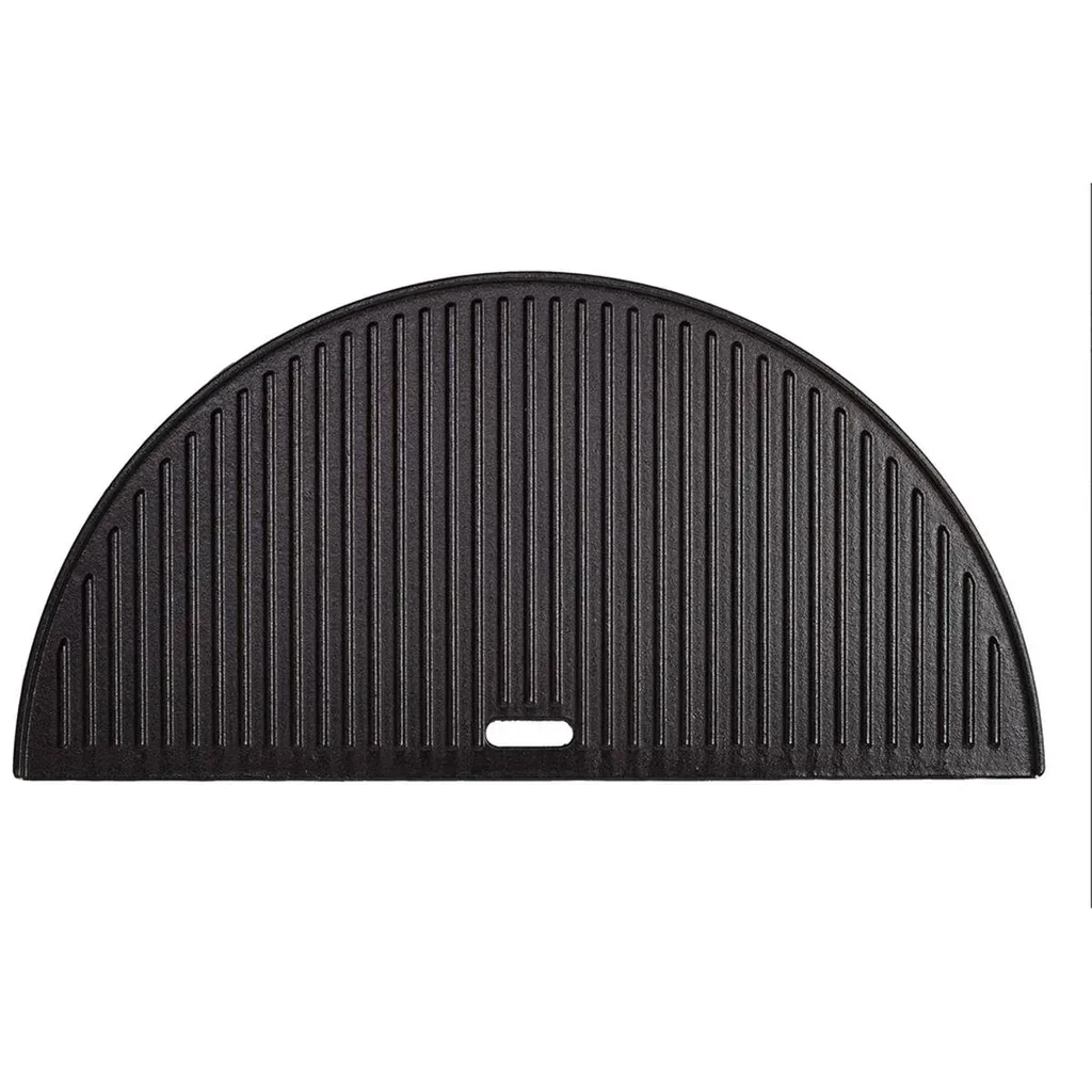 Plancha de hierro fundido reversible media luna Kamado Joe Classic 46 cm