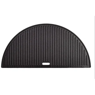 Plancha de hierro fundido reversible media luna Kamado Joe Classic 46 cm
