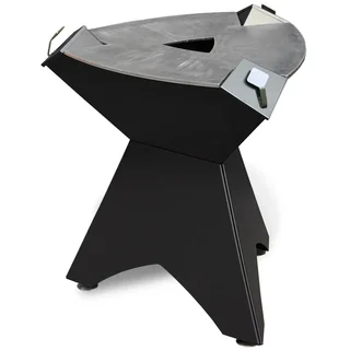 Schwarze Antihaft-Elektro-Grillplatte Origine 1000 1m für 30 Personen