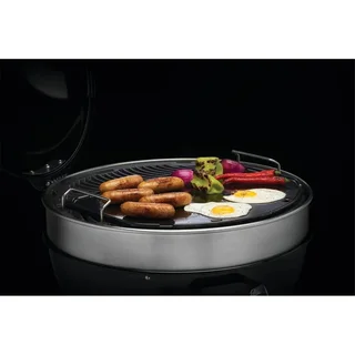 Plancha de Hierro Fundido Esmaltado Napoleon para Barbacoa Kettle Ø 57 cm Reversible