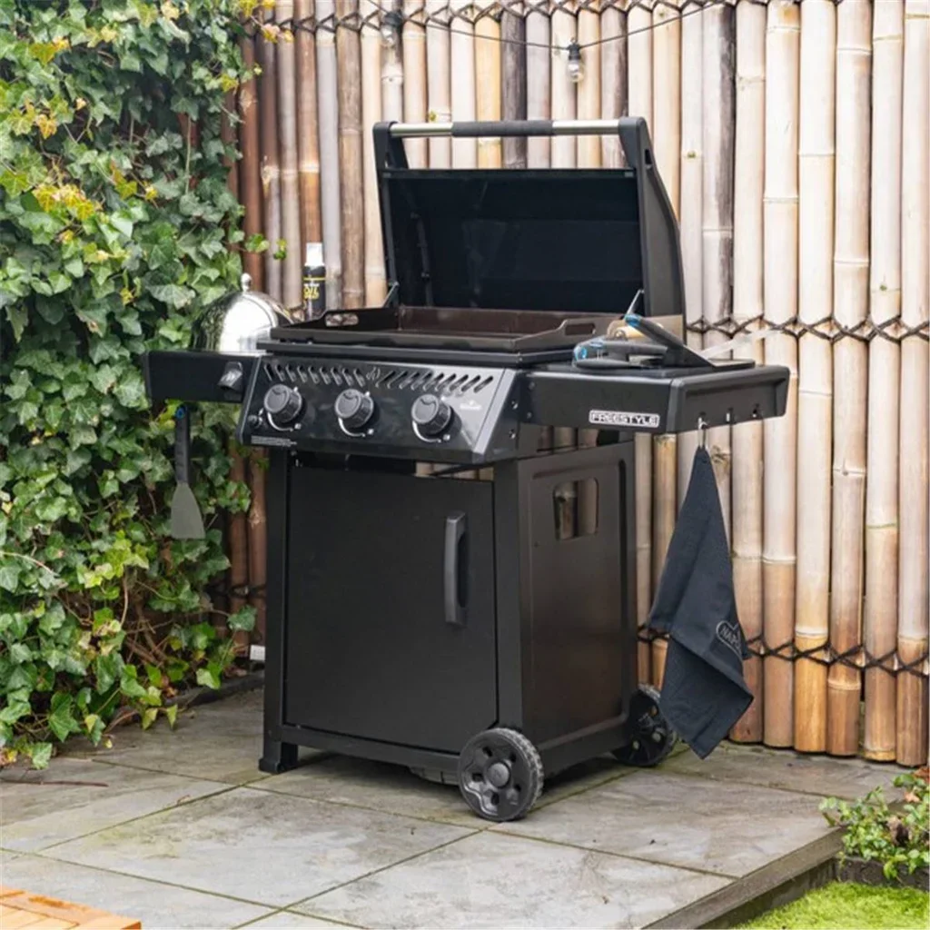 Plancha de Gas Napoleon Freestyle 24 3 Quemadores Cocina Exterior Acero Inoxidable