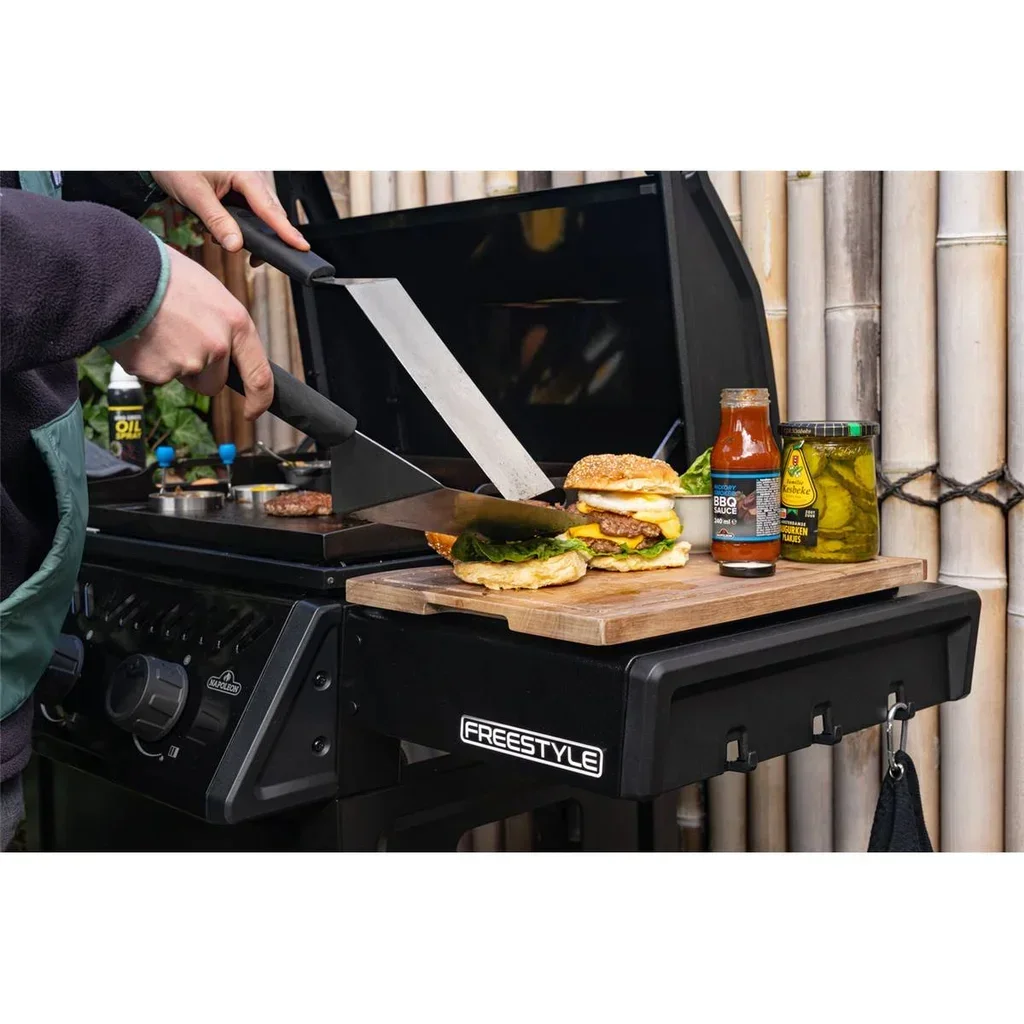 Plancha de Gas Napoleon Freestyle 24 3 Quemadores Cocina Exterior Acero Inoxidable