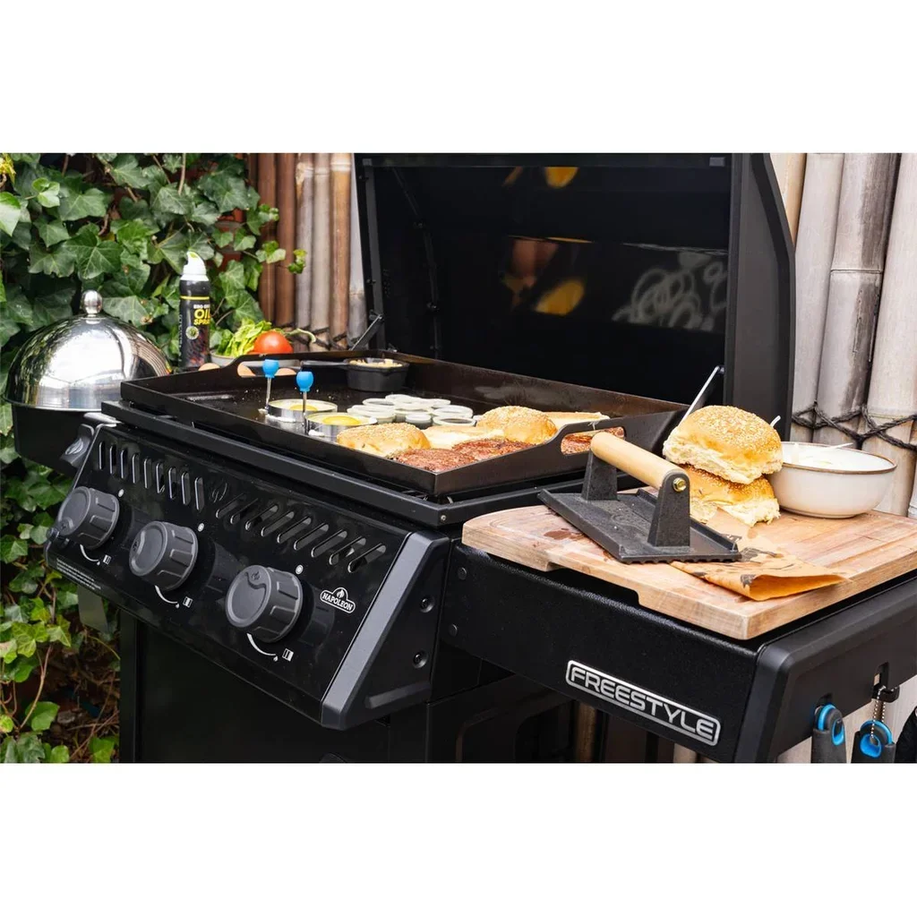 Plancha de Gas Napoleon Freestyle 24 3 Quemadores Cocina Exterior Acero Inoxidable
