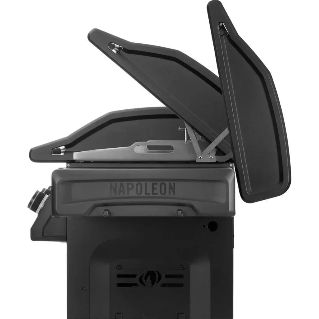 Plancha de Gas Napoleon Rogue PRO Phantom 30 4 Quemadores Acero Inoxidable Negro 75kg