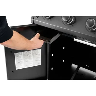 Plancha de Gas Napoleon Rogue PRO Phantom 30 4 Quemadores Acero Inoxidable Negro 75kg