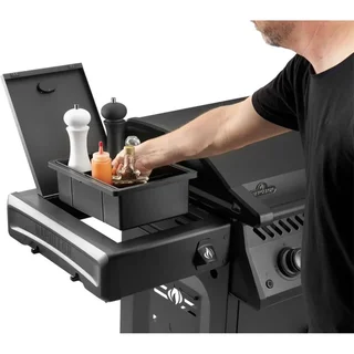 Plancha de Gas Napoleon Rogue PRO Phantom 30 4 Quemadores Acero Inoxidable Negro 75kg