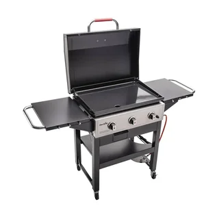 Plancha a gas Char-Broil Griddle 3400 con carro 3 quemadores 68x48 cm