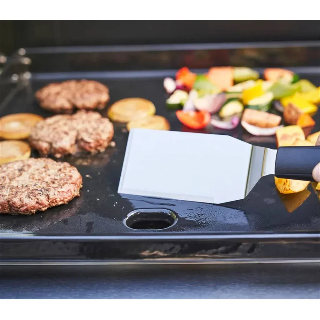 Plancha a gas Char-Broil Griddle 3400 con carro 3 quemadores 68x48 cm