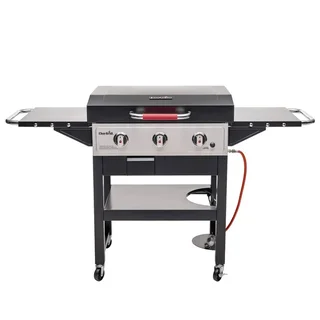 Plancha a gas Char-Broil Griddle 3400 con carro 3 quemadores 68x48 cm