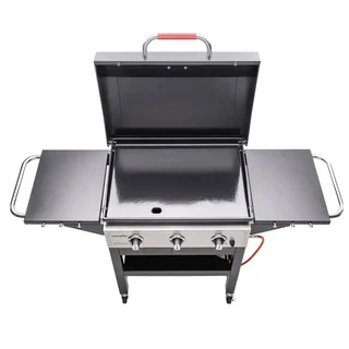 Plancha a gas Char-Broil Griddle 3400 con carro 3 quemadores 68x48 cm
