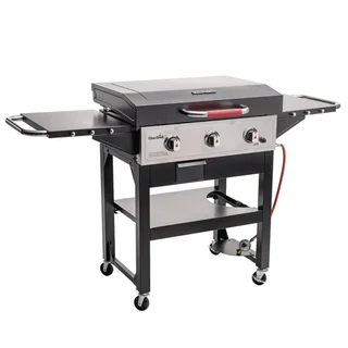 Plancha a gas Char-Broil Griddle 3400 con carro 3 quemadores 68x48 cm