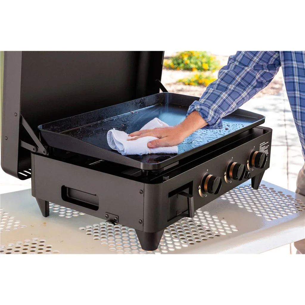 Plancha Gas Pit Boss ONYX SIERRA 3 Quemadores Cerámica Portátil