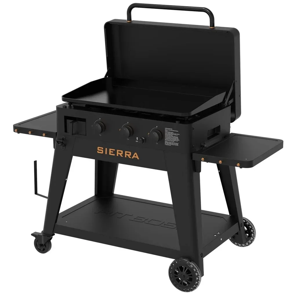 Plancha Gas Pit Boss ONYX SIERRA 3 Quemadores Cerámica Portátil