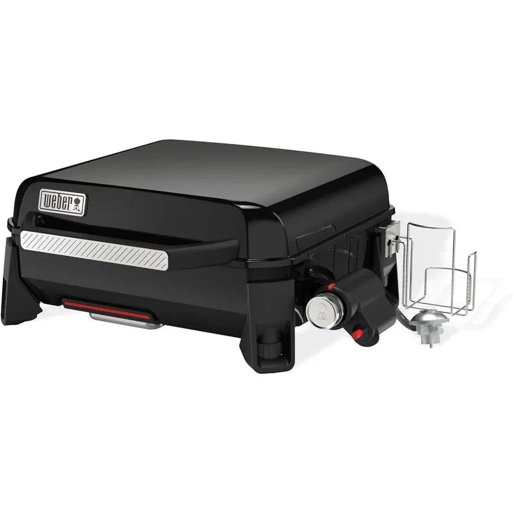 Plancha de Gas Weber Slate GP 43 cm Portátil Hierro Fundido Esmaltado 6-8 Personas