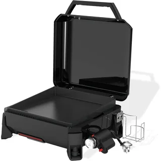 Plancha de Gas Weber Slate GP 43 cm Portátil Hierro Fundido Esmaltado 6-8 Personas