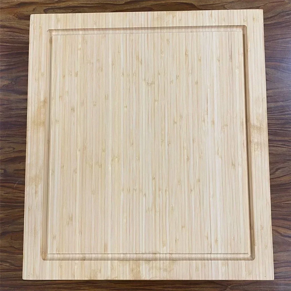 Tabla de cortar madera 45x50 cm gran superficie cocina
