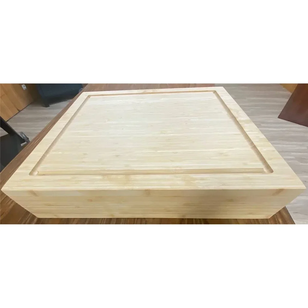 Tabla de cortar madera 45x50 cm gran superficie cocina