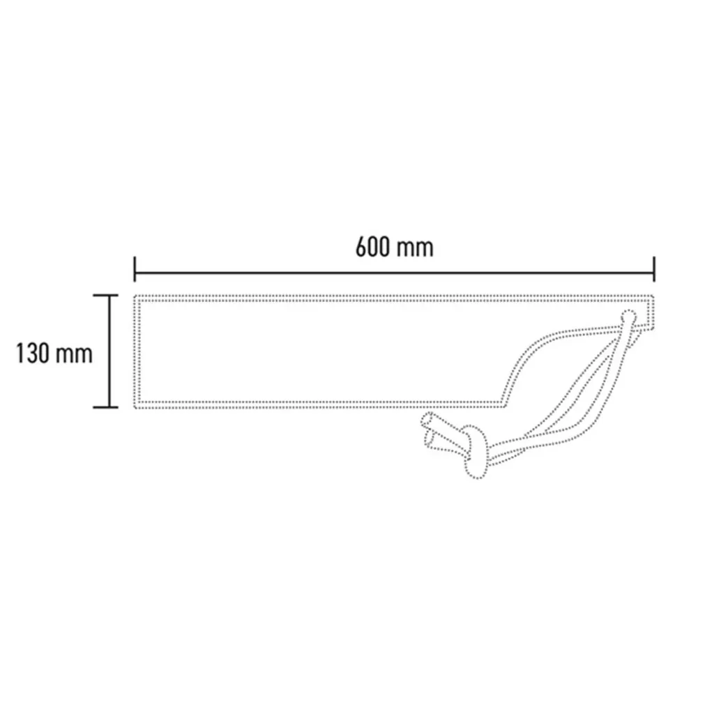 Tabla de cortar de madera La Parisienne - Bandeja de servicio artesanal 60cm