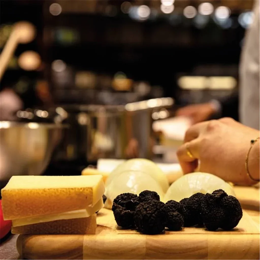 Tabla de quesos artesanal francesa La Fromagère 40x21 cm - Bandeja de madera para embutidos