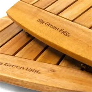 Estantes laterales de madera de acacia para Big Green Egg Large - 3kg