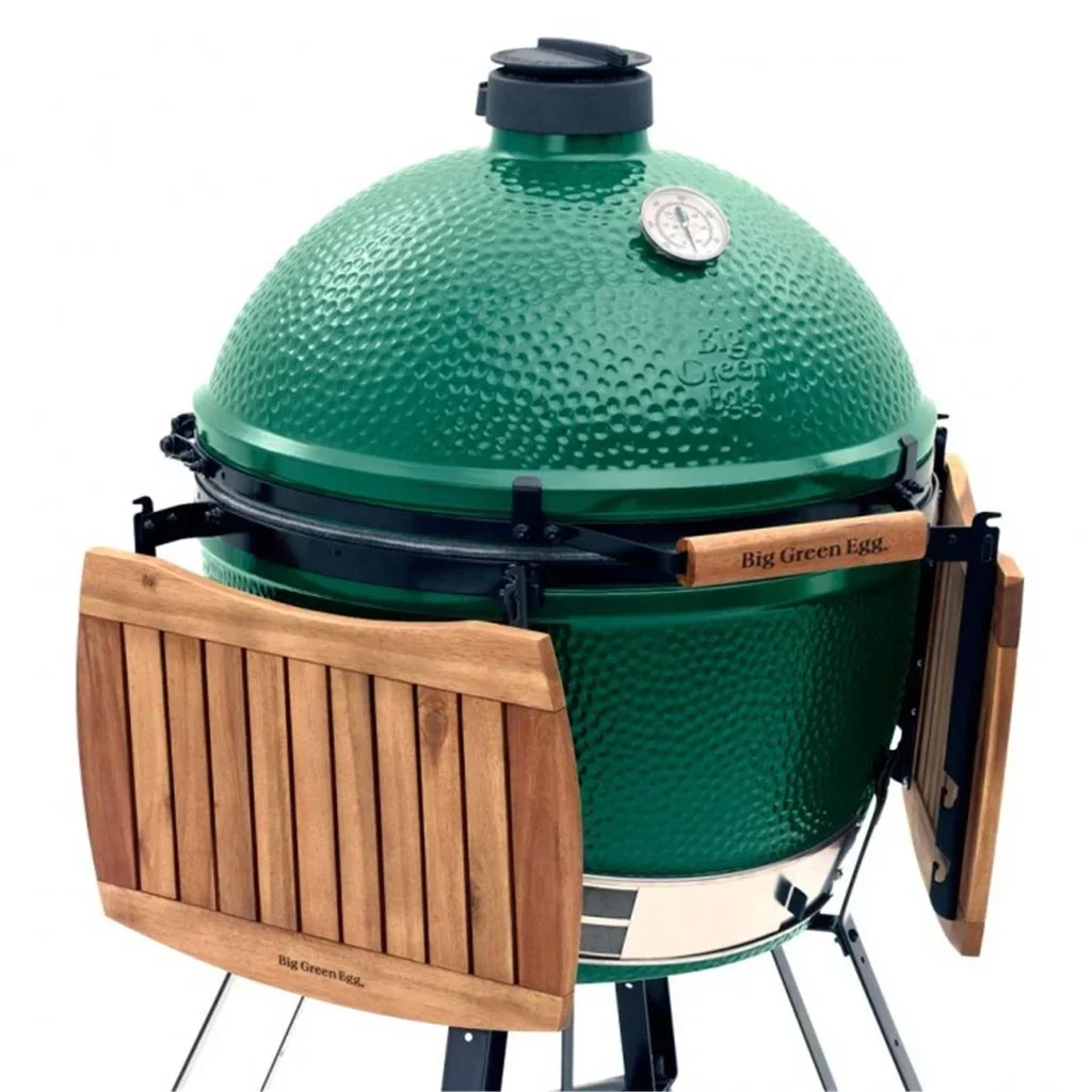Estantes laterales de madera de acacia para Big Green Egg Large - 3kg