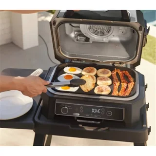 Plancha Ninja Woodfire XL 45x31 cm para Barbacoa Eléctrica