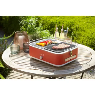 Piastra Cottura in Ghisa Barbecook Carlo E-Carlo Barbecue Portatile