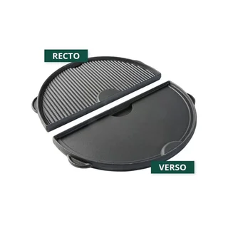 Piastra in Ghisa Reversibile per Big Green Egg X-Large 2XL 35cm