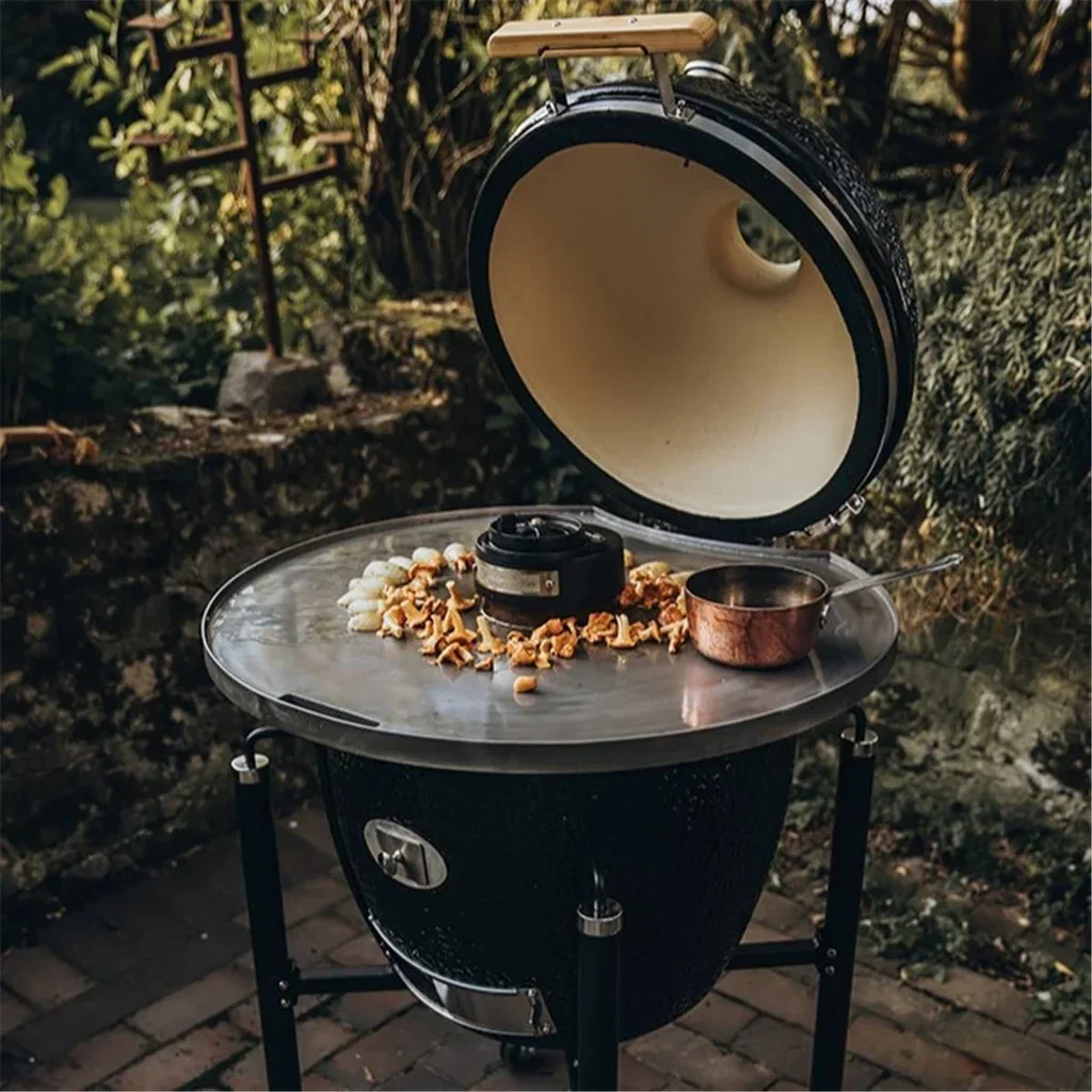 Plancha de Acero 8mm para Barbacoa Monolith Classic 74cm Placa de Cocción