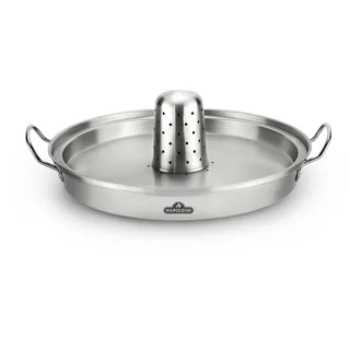 Bandeja Asadora de Pollo con Infusor de Aromas Acero Inoxidable Napoleon