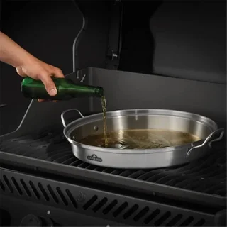 Bandeja Asadora de Pollo con Infusor de Aromas Acero Inoxidable Napoleon