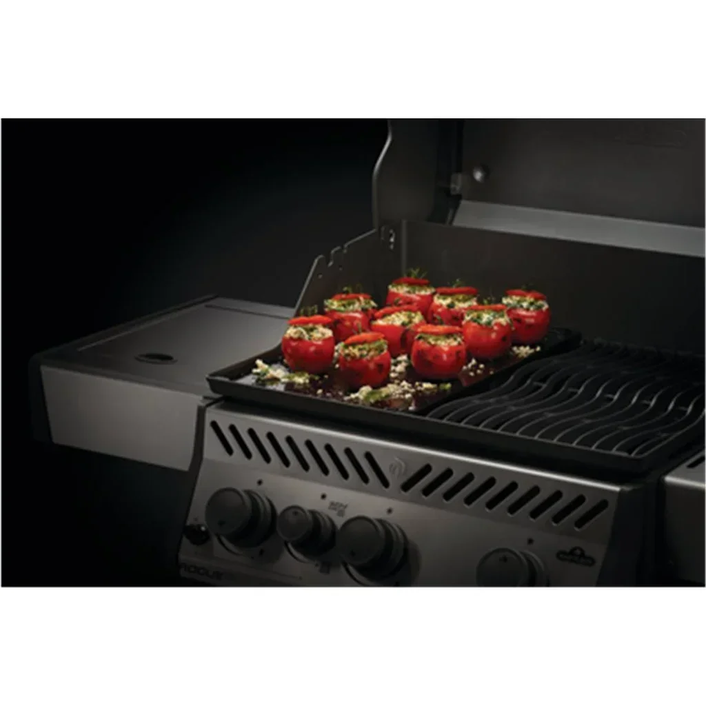 Plancha Grill Reversible Napoleon Hierro Fundido Esmaltada Doble Cara 45 cm