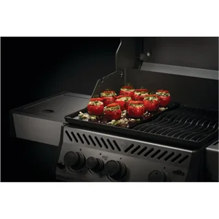 Plancha Grill Reversible Napoleon Hierro Fundido Esmaltada Doble Cara 45 cm