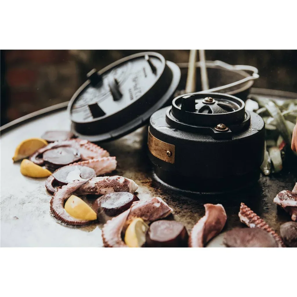 Plaque Plancha Monolith LeCHEF 84cm Acier 8mm Premium BBQ