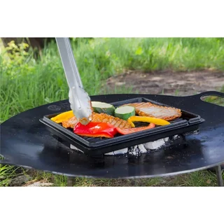 Fuente para horno con tapa Petromax k8 de hierro fundido 5,5L para horno y barbacoa