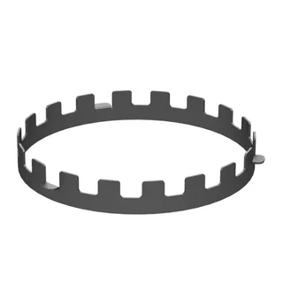 Soporte para Brochetas Nestor Barbecook para Brasero, Acero 3mm, 41x41cm