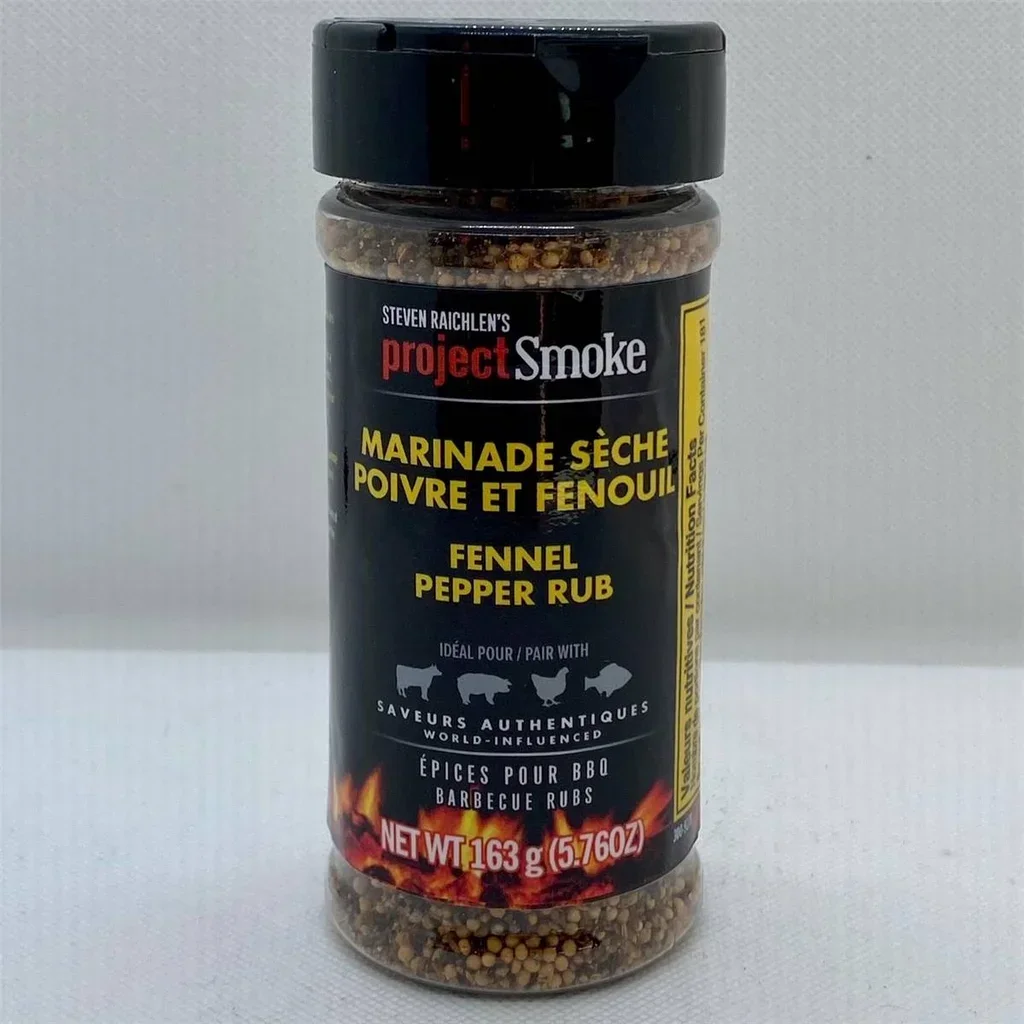 Project Smoke Pimienta y Hinojo - Mezcla de Especias Steven Raichlen 163g